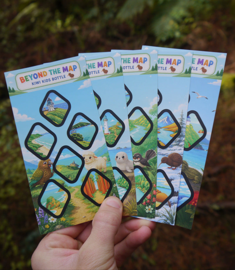 Kiwi Kids 30 Destinations - Sticker Packs